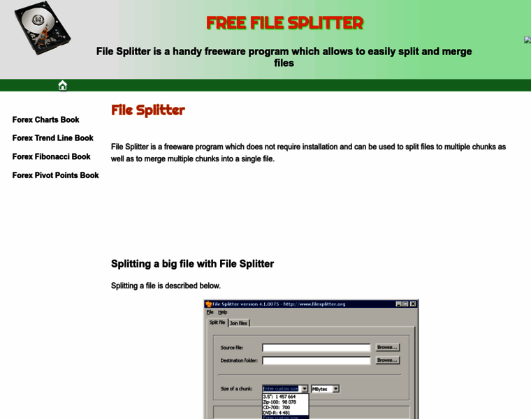 Filesplitter.org thumbnail
