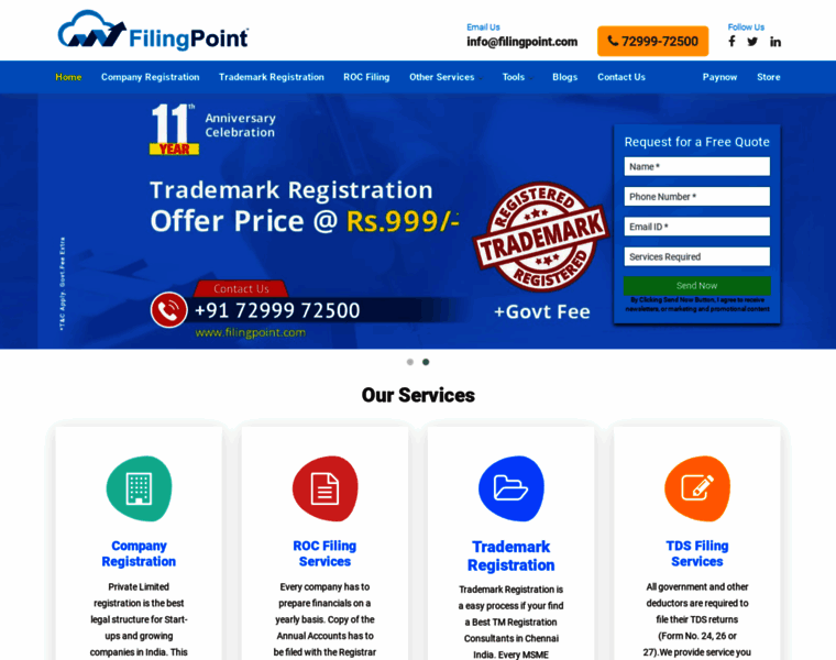 Filingpoint.com thumbnail