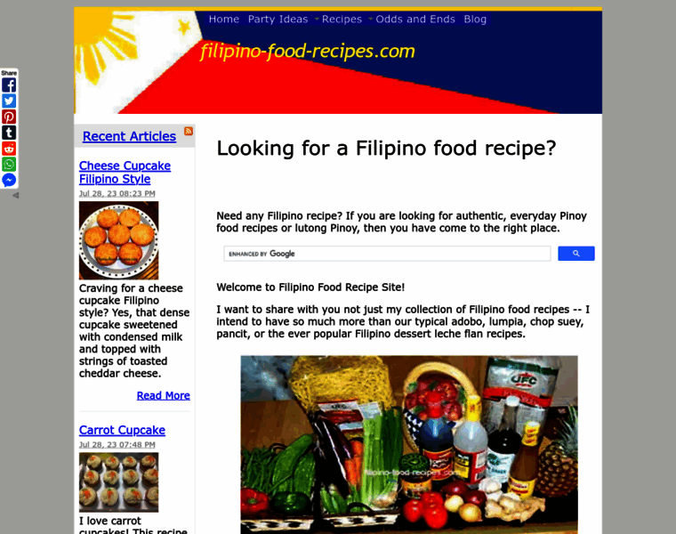 Filipino-food-recipes.com thumbnail