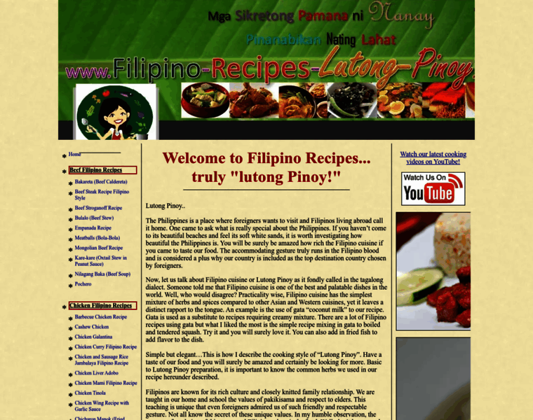 Filipino-recipes-lutong-pinoy.com thumbnail