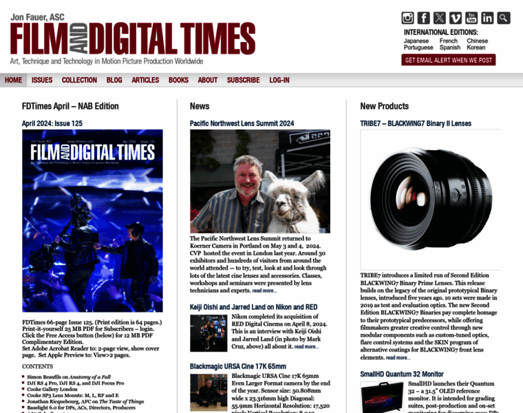 Filmanddigitaltimes.com thumbnail
