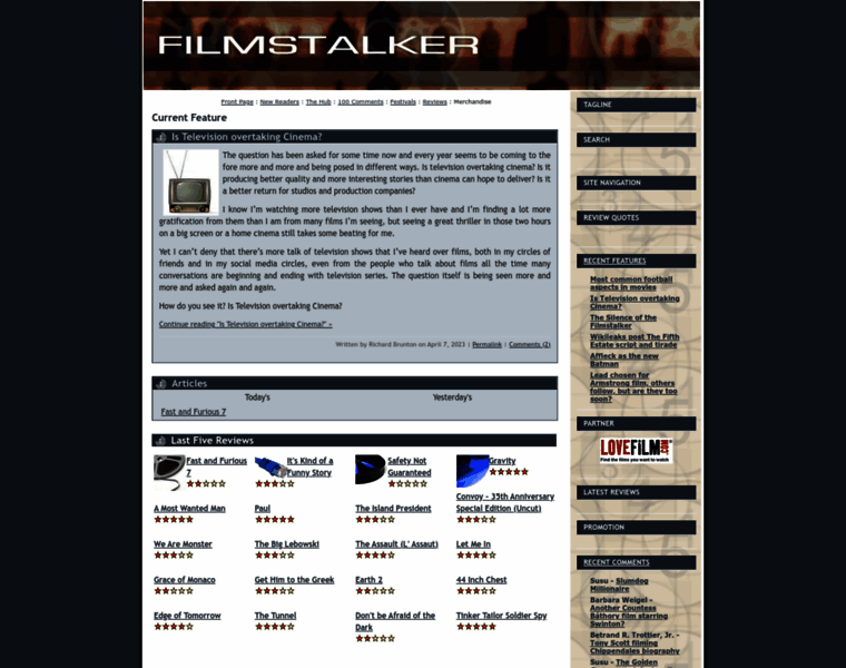 Filmstalker.co.uk thumbnail