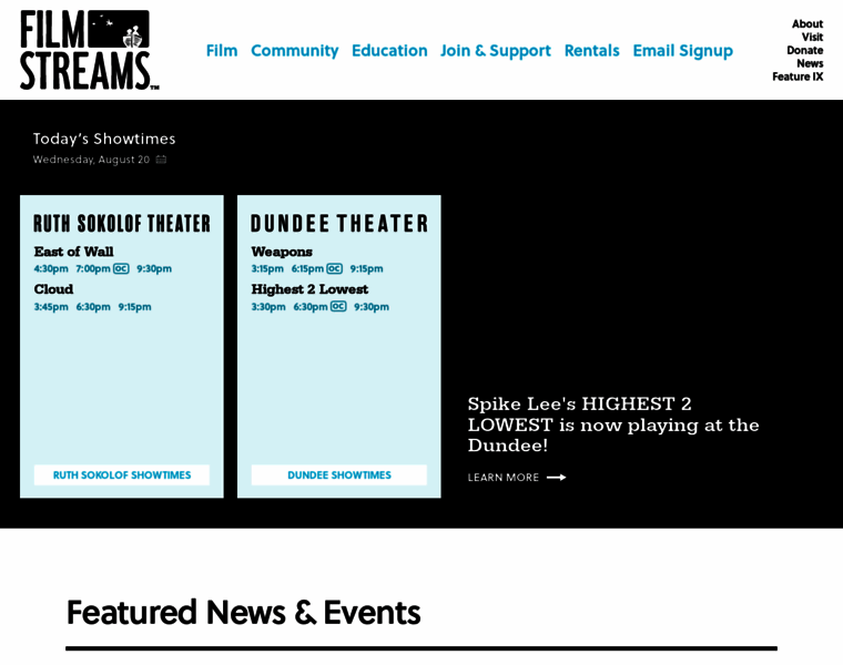 Filmstreams.org thumbnail Filmstreams.org thumbnail