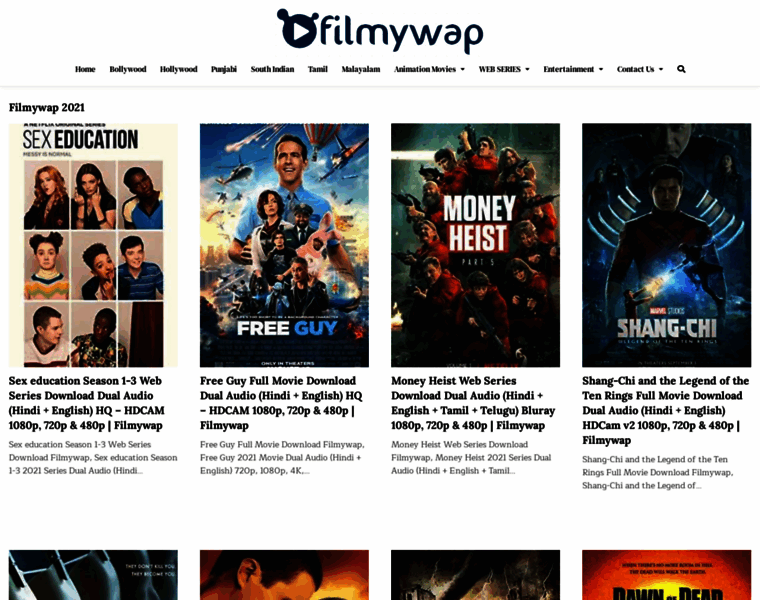 Filmywap.website thumbnail