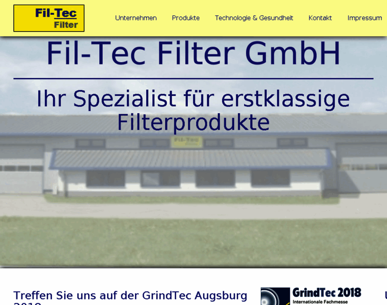 Filtec-filter.de thumbnail