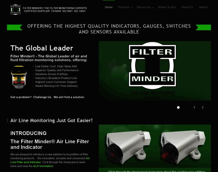 Filterminder.com thumbnail