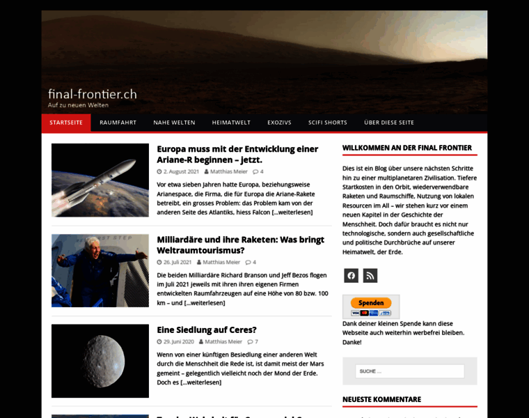 Final-frontier.ch thumbnail Final-frontier.ch thumbnail