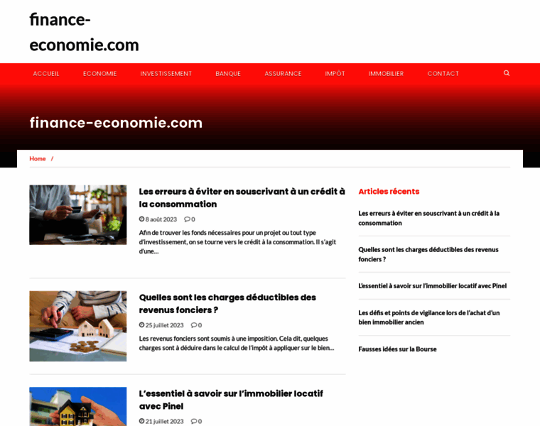 Finance-economie.com thumbnail