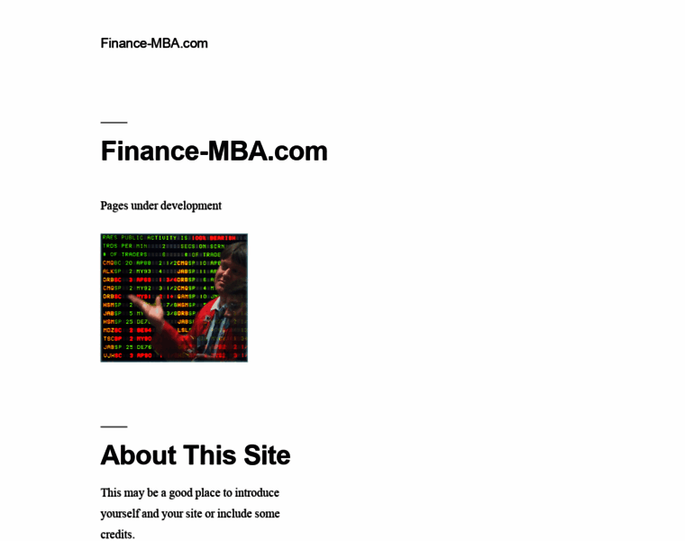 Finance-mba.com thumbnail