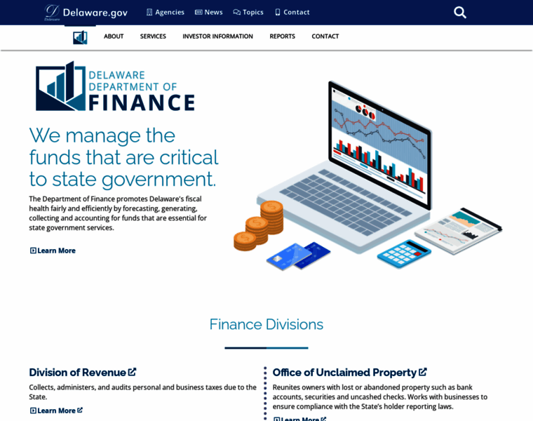 Finance.delaware.gov thumbnail