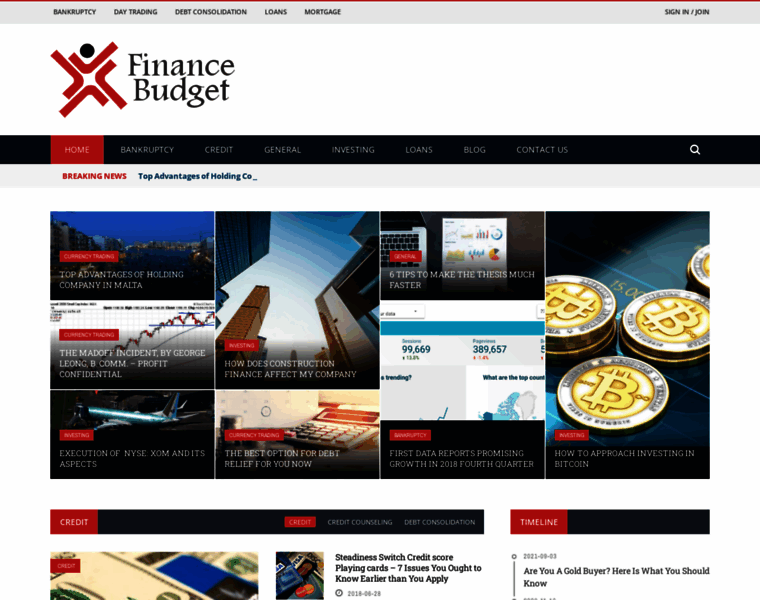 Financebudget.us thumbnail
