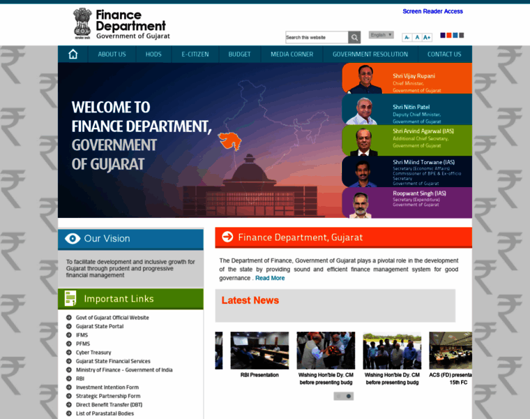 Financedepartment.gujarat.gov.in thumbnail