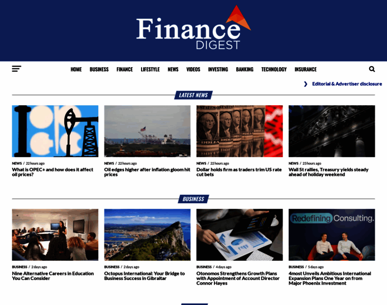 Financedigest.com thumbnail