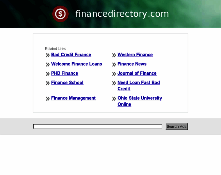 Financedirectory.com thumbnail