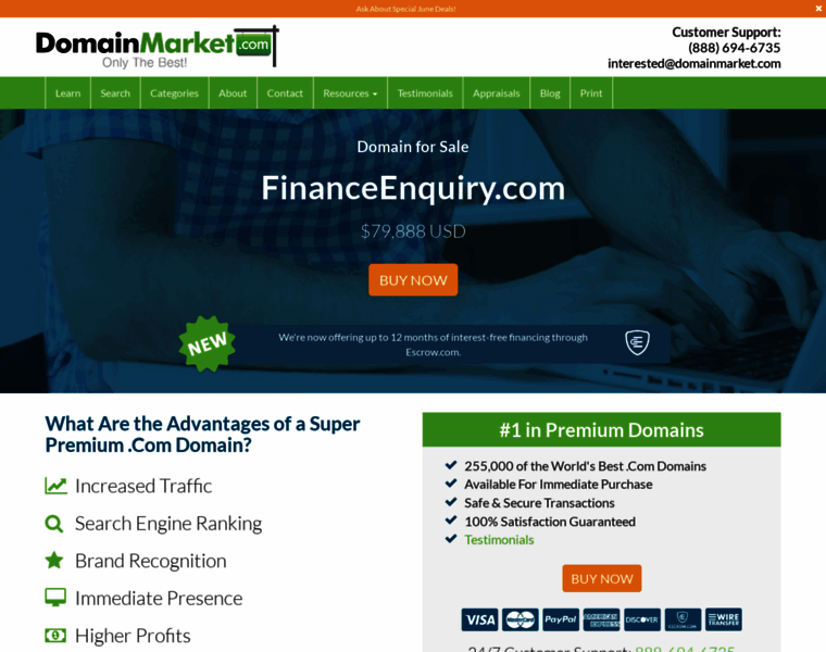 Financeenquiry.com thumbnail
