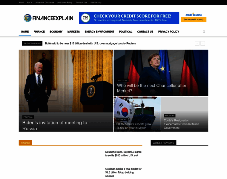 Financeexplain.com thumbnail