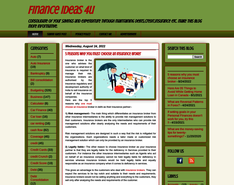 Financeideas4u.com thumbnail