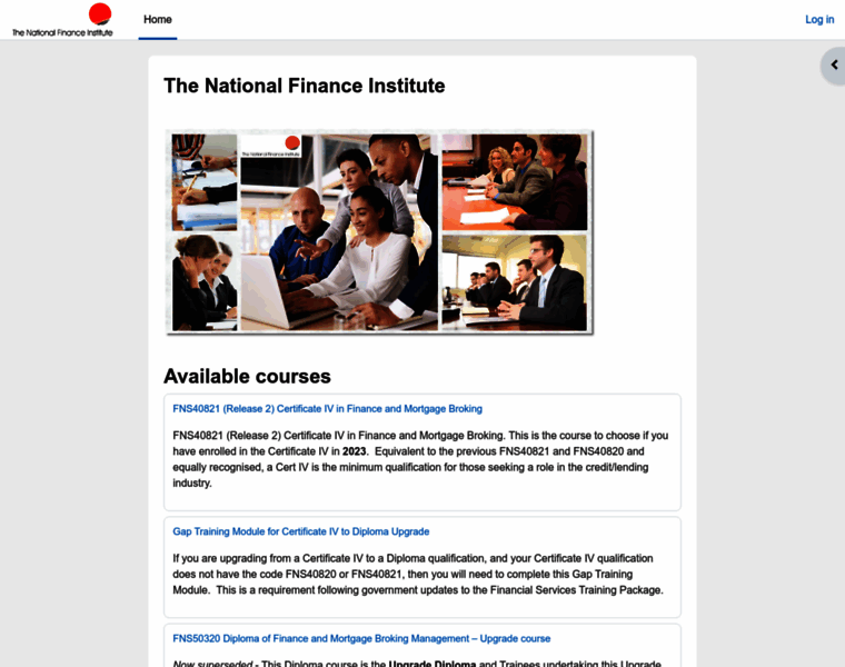 Financeinstitute.ecampusv2.com.au thumbnail