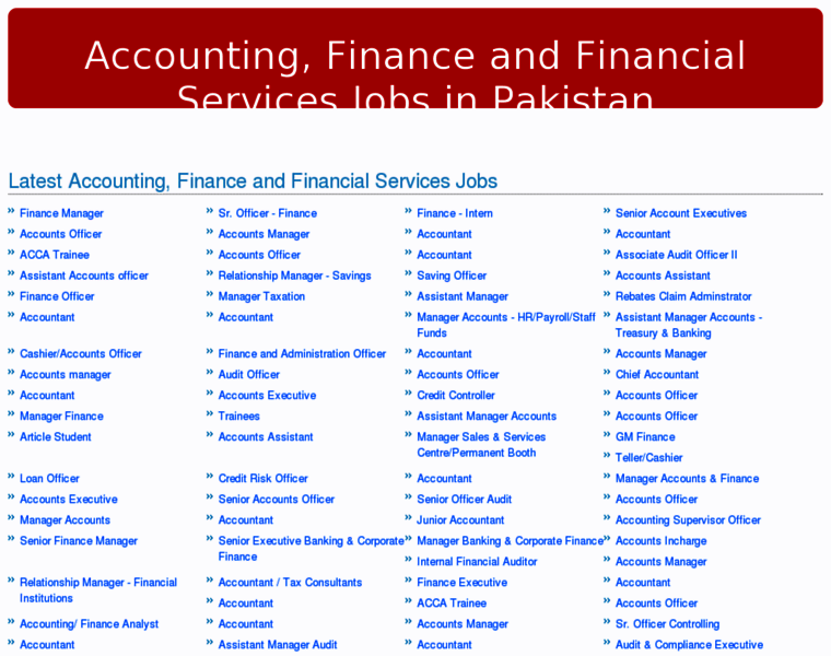 Financejobs.pk thumbnail
