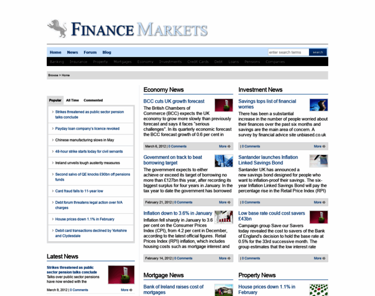 Financemarkets.co.uk thumbnail