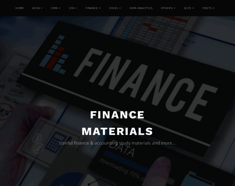 Financematerials.com thumbnail