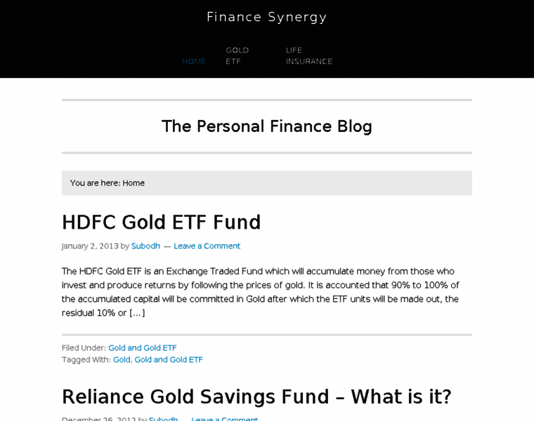 Financesynergy.com thumbnail
