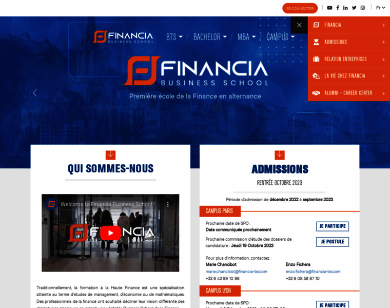 Financia-business-school.com thumbnail