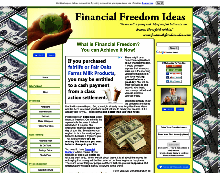 Financial-freedom-ideas.com thumbnail