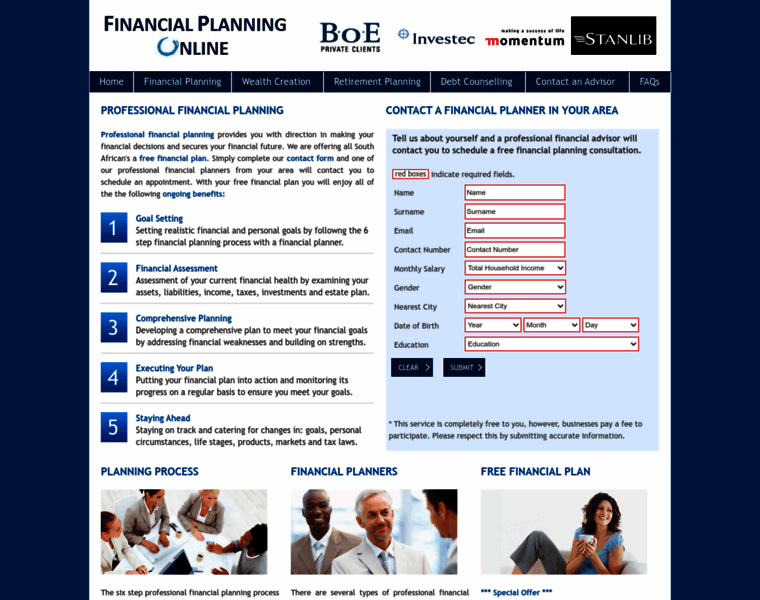 Financial-planning-online.co.za thumbnail