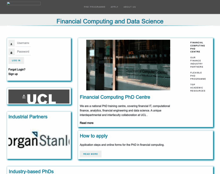 Financialcomputing.org thumbnail