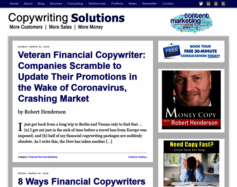 Financialcopywritingsolutions.com thumbnail