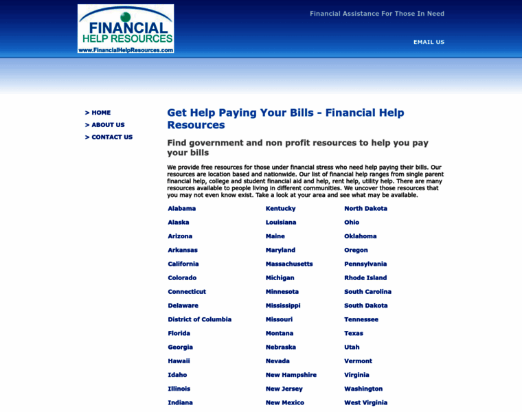 Financialhelpresources.com thumbnail