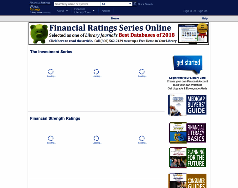 Financialratingsseries.com thumbnail