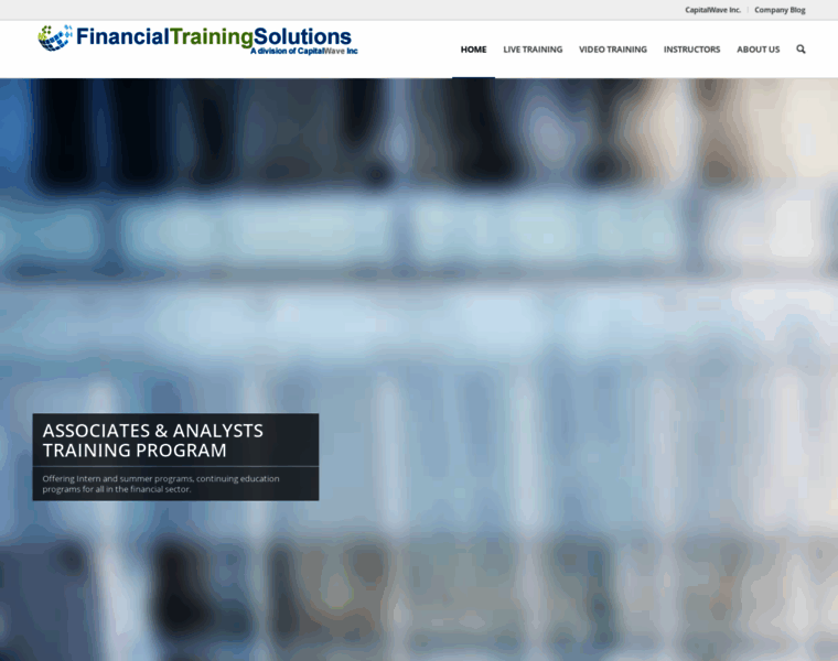 Financialtrainingsolutions.com thumbnail