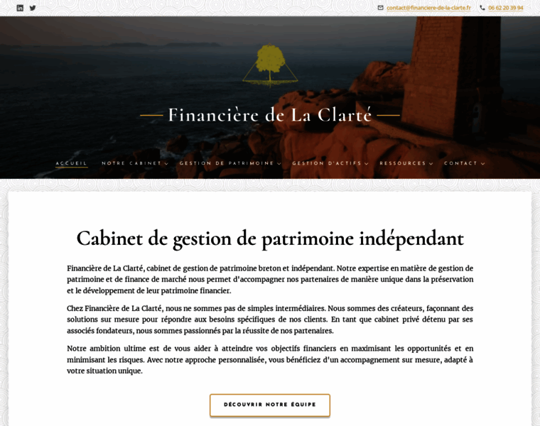 Financiere-de-la-clarte.fr thumbnail