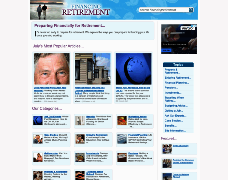 Financingretirement.co.uk thumbnail