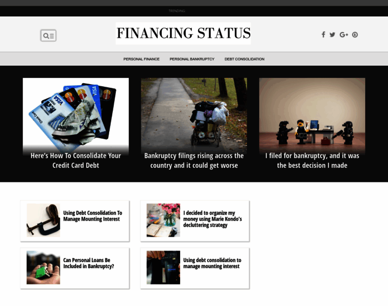 Financingstatus.com thumbnail
