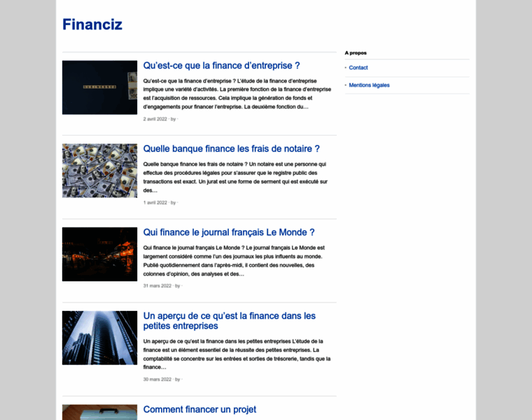 Financiz.com thumbnail