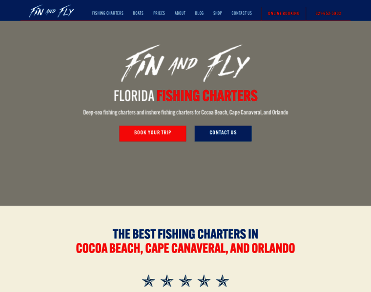 Finandflycharters.com thumbnail