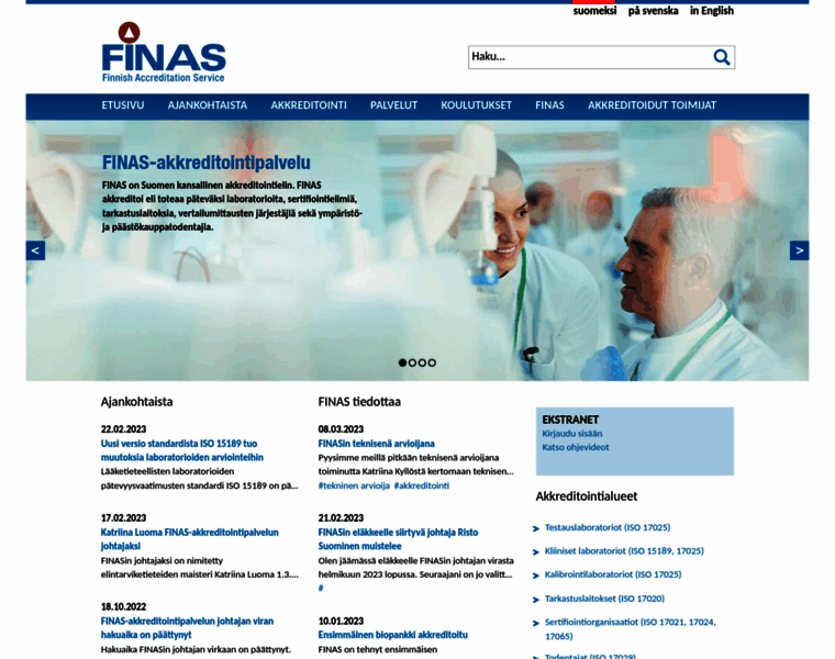 Finas.fi thumbnail