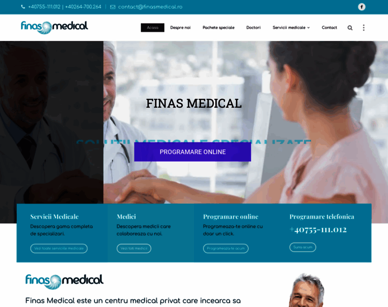 Finasmedical.ro thumbnail
