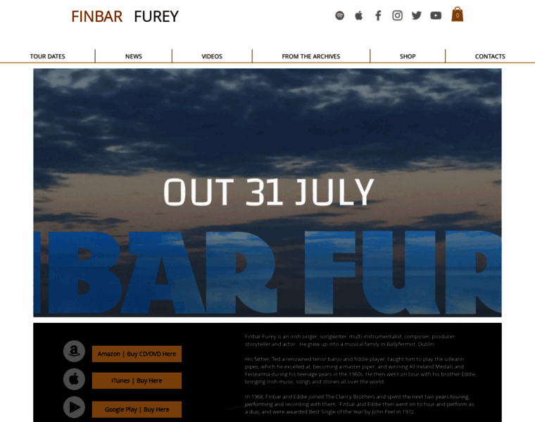 Finbarfurey.com thumbnail
