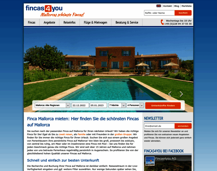 Fincas4you.com thumbnail