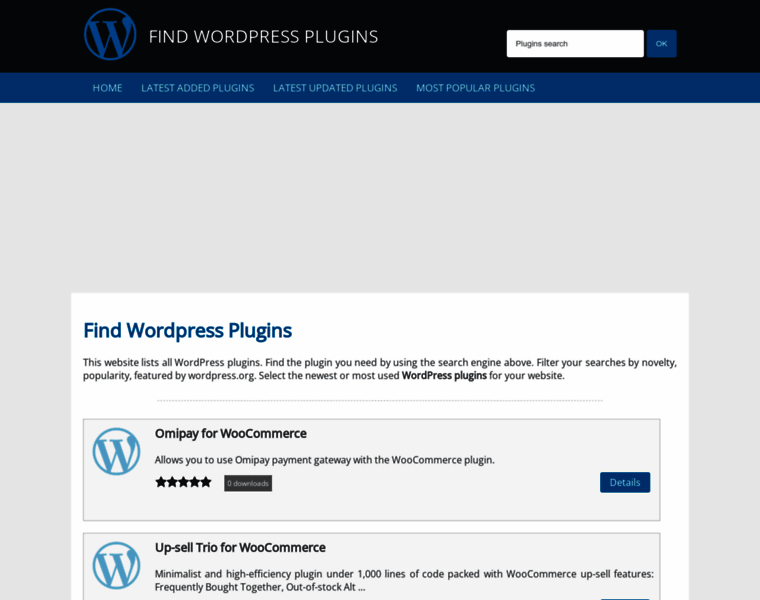 Find-wordpress-plugins.com thumbnail