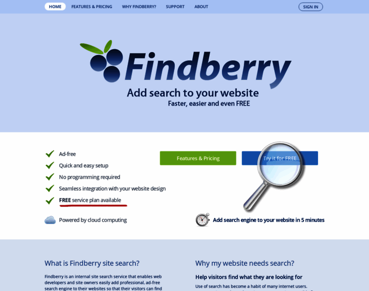 Findberry.com thumbnail