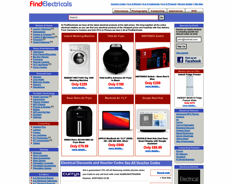 Findelectricals.co.uk thumbnail Findelectricals.co.uk thumbnail