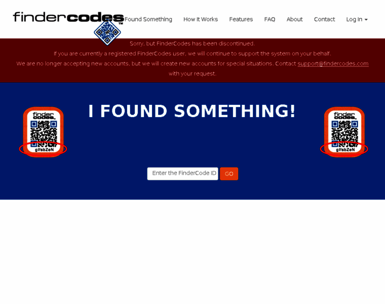 Findercodes.com thumbnail