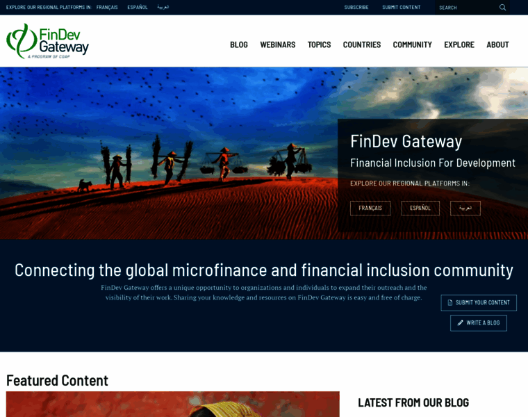 Findevgateway.org thumbnail