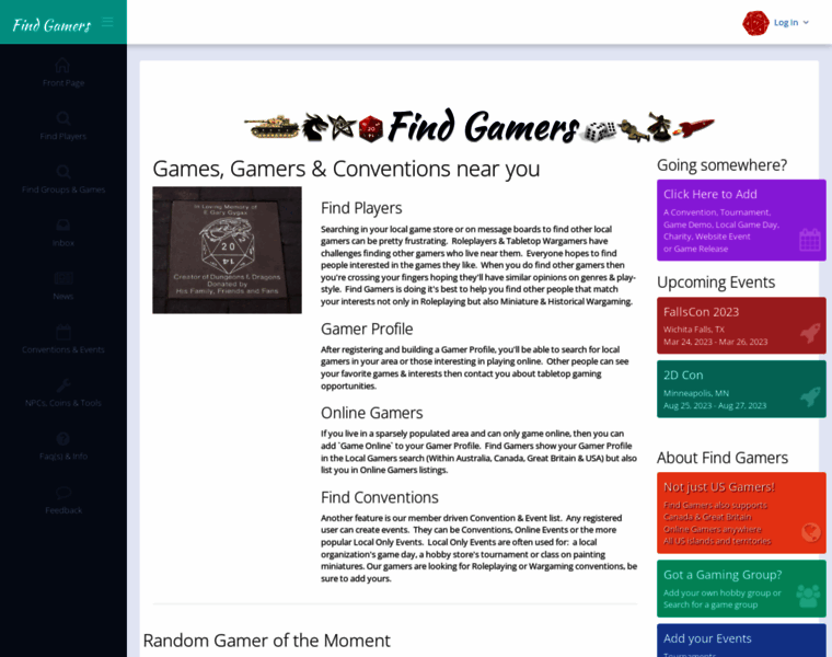 Findgamers.us thumbnail