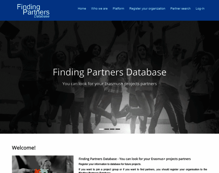 Findingpartnersdatabase.org thumbnail